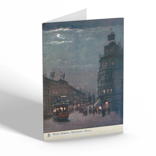 Notelet vintage wales high - vintage,