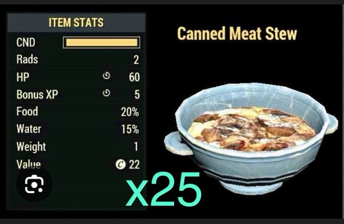 Fallout 25x canned - 25x,
