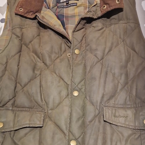 Barbour men brown waxed - xl,