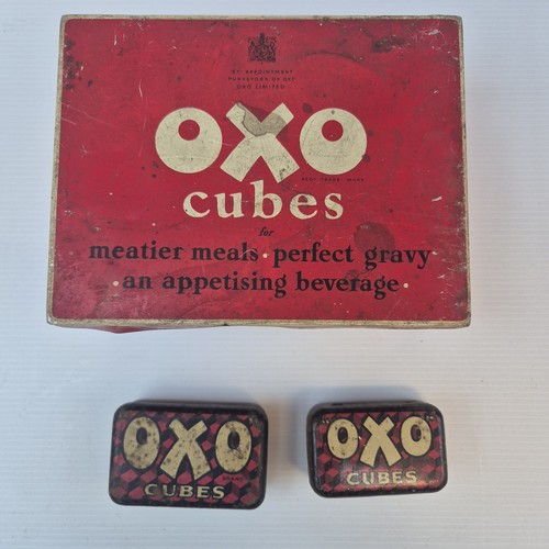 Vintage oxo tin bundle - vintage, large