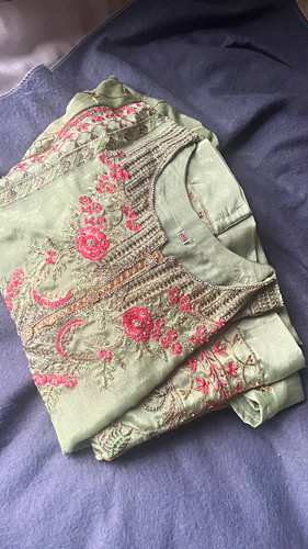 Women green silk - women’s,
