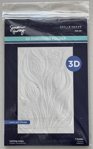 Spellbinders twirling tulips - twirling,