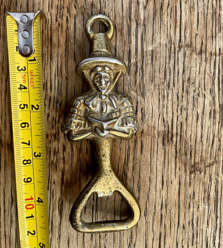 Vintage brass welsh lady - vintage,