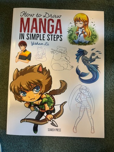 How draw manga simple - in,