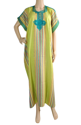 Moroccan kaftan colourful - kaftan,