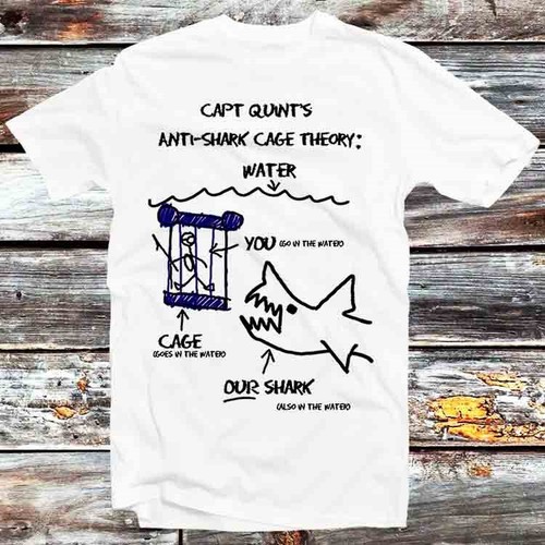 Jaws paws capt quints anti - paws,