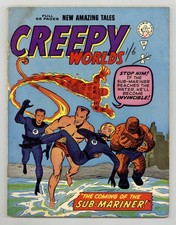 Creepy Worlds #34 GD 2.0 1964
