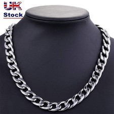 Gothic Hip Hop Titanium steel Rock Chain Necklace Hip Hop Pendant Punk Choker