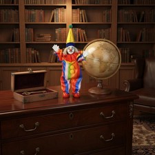 Vintage Porcelain Clown Doll