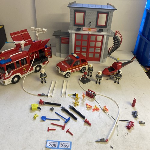 Playmobil fire station and - playmobil,