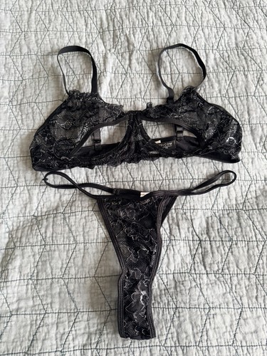 Yandy black lace peek boo - yandy, a