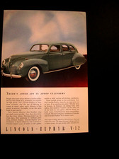 Lincoln - Zephyr V-12  Vintage