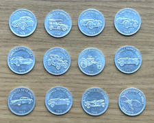 12 x Shell Collectors Coins -