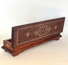 Vintage Wood Jewellery Inlaid
