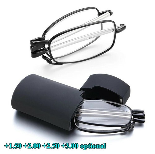 Folding reading glasses - reading, with