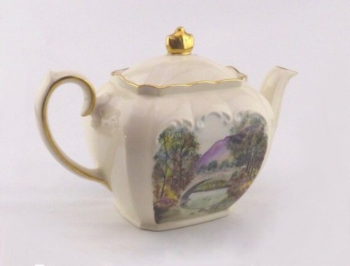 Unusual sadler cube teapot - cube,
