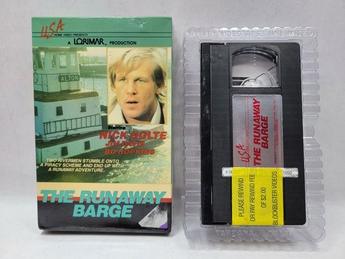 The runaway barge - barge, vhs(1975)
