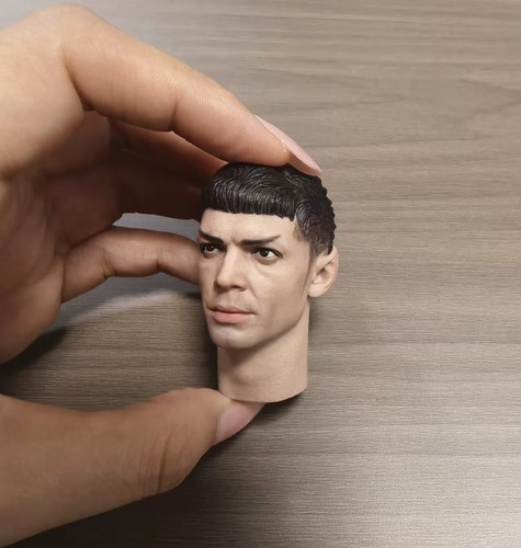 Male soldier head sculpt - 1/6,