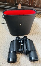 Vintage Print 10x50 Binoculars