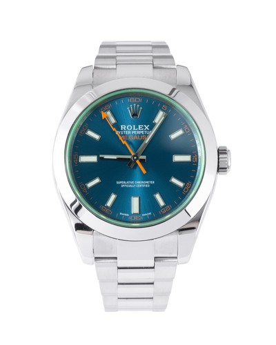 Rolex milgauss 116400gv 2018 - rolex,