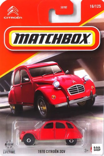 1970 citroen 2cv red - 1/64,