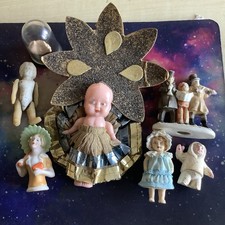 Christmas Figures Bisque