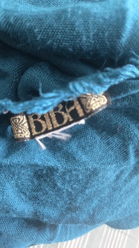 Biba teal embossed - biba, scarf