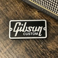 Gibson Custom 3D Logo Badge
