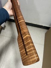 Fretless Roasted Flame Maple