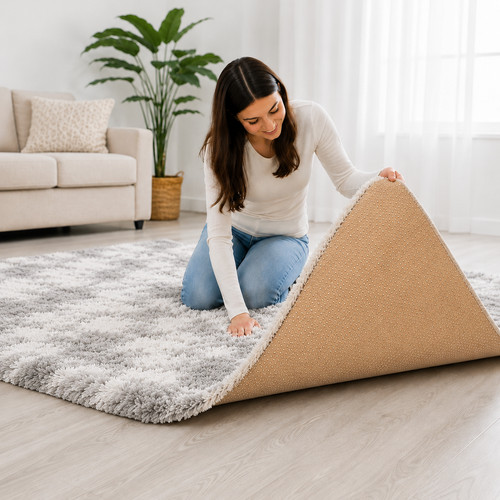 Large shaggy rug fluffy - large,