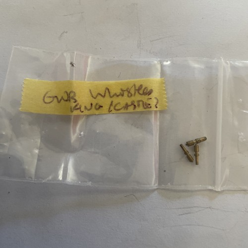 4mm gwr brass loco whistles - 4mm,