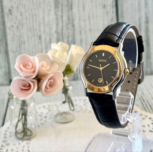 Gucci 8000l ladies black - gucci,