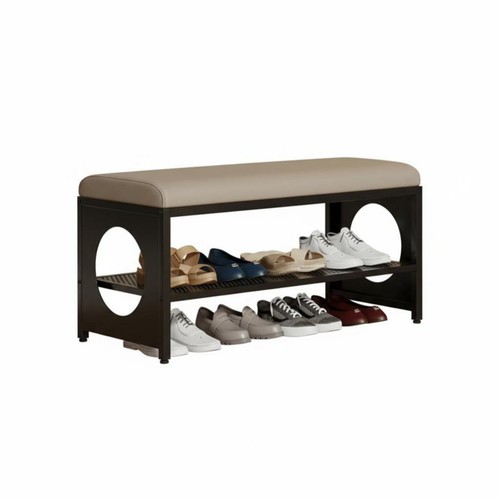 Metal frame shoe bench - frame,