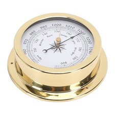 4.7 Inch Brass Barometer