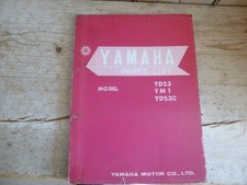 Yamaha YDS3 YDS3C  & YM1 parts book , parts list