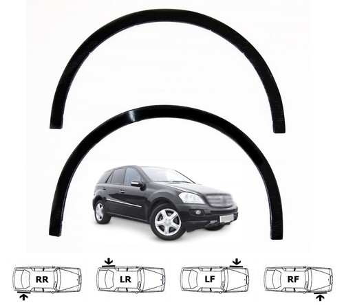Mercedes w164 wheel arch - mercedes, ml