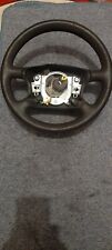 VW VOLKSWAGEN GOLF MK4 2003 BLACK PLASTIC STEERING WHEEL 1J0419091