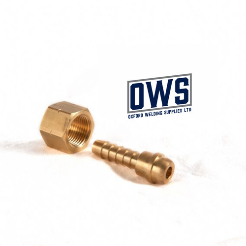 Bsp nut with 3 8 - 3/8, tail