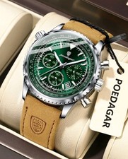 POEDAGAR Luxury Chronograph