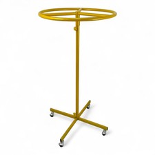 Golden Circular Clothes Rail