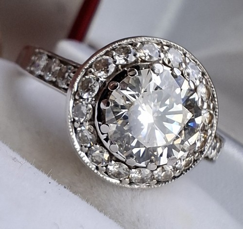 18ct white gold 90ct - 1.90ct, diamond