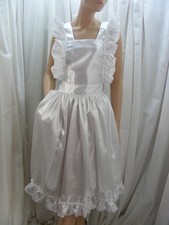 adult baby sissy white satin