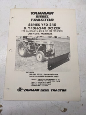 Yanmar diesel tractor - diesel,