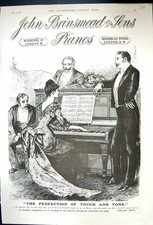 Old 1889 John Brinsmead Sons