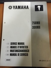 Genuine 25BMH 30BMH Yamaha Outboard Service Manual 25HP 30HP 69R-28197-Z8-C1