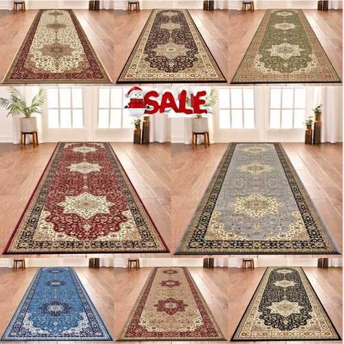 Traditional runner rug vintage - traditional,