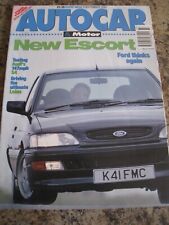 AUTOCAR MAGAZINE SEP 1992 MG