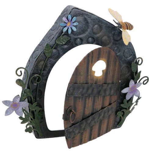 Metal fairy door - metal, decorative