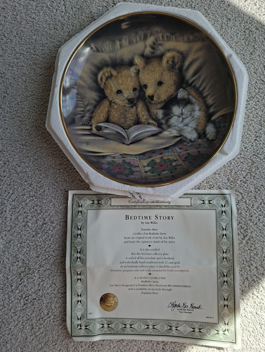 Franklin mint collector - mint, plate