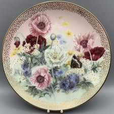 ‘poppy Pastorale’ Plate by
